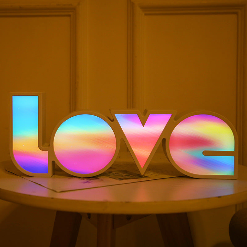 LED LOVE Light Gift Decor