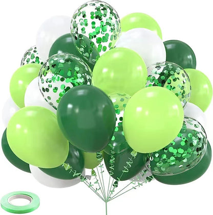 Green Balloon Set