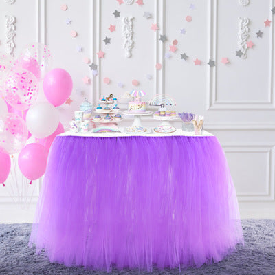 Party Tulle Tablecloth