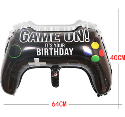 Game Controllers Decorated With Birthday Balloons