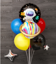 Black Starry Theme Decoration Birthday Decoration Balloons