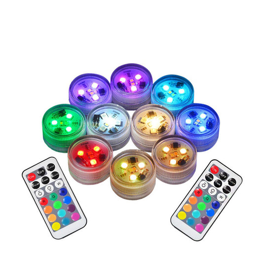 Led Highlight Three Diamond Aquarium Lights Aquarium Lights Rgb Remote Control Decorative Lights