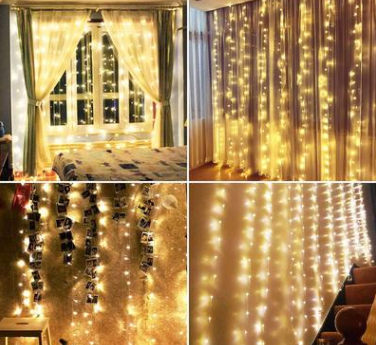 Multi-Color Wall String Lights