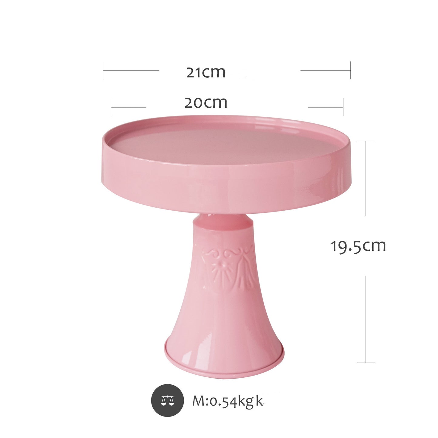 1 Piece High Cake Stands