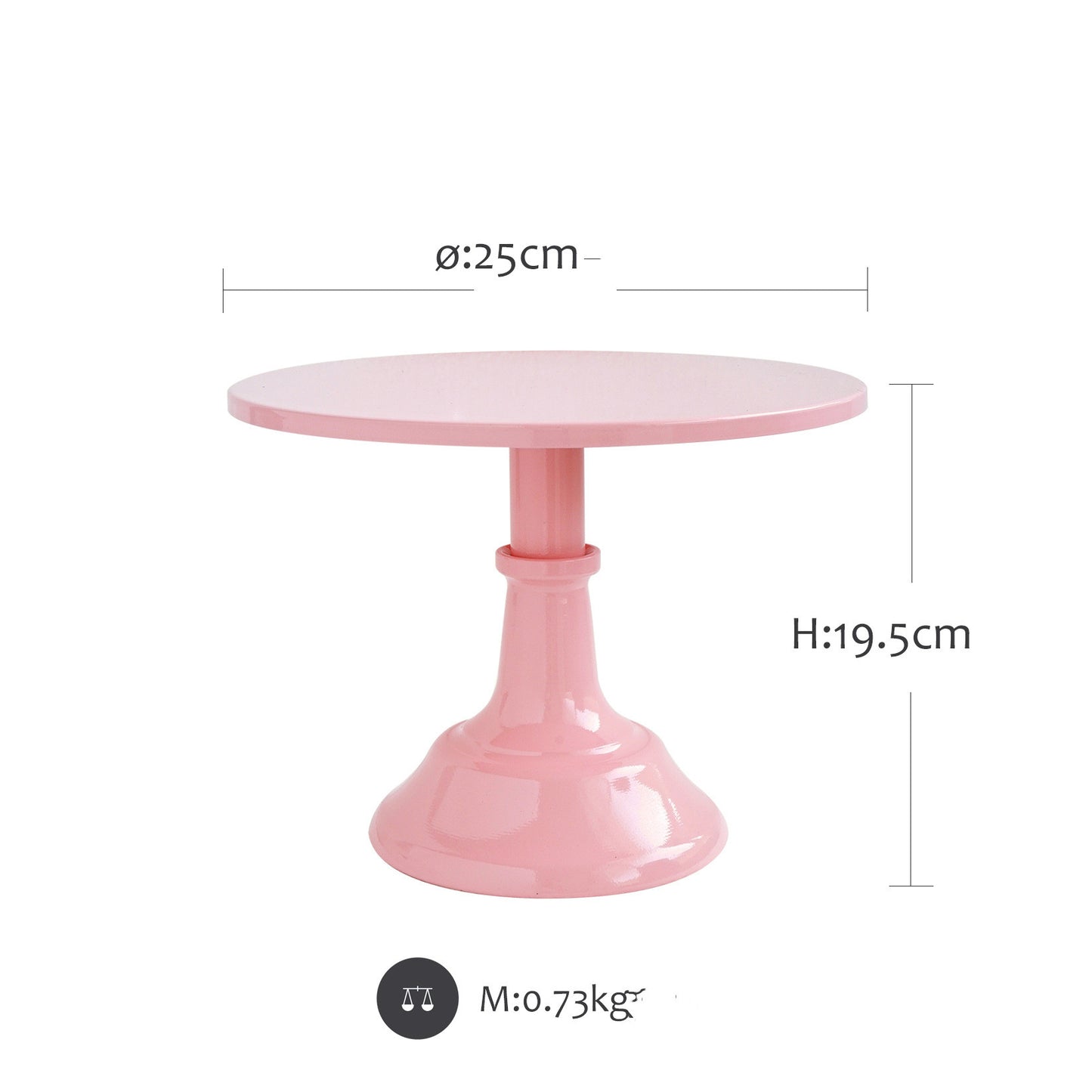 1 Piece High Cake Stands