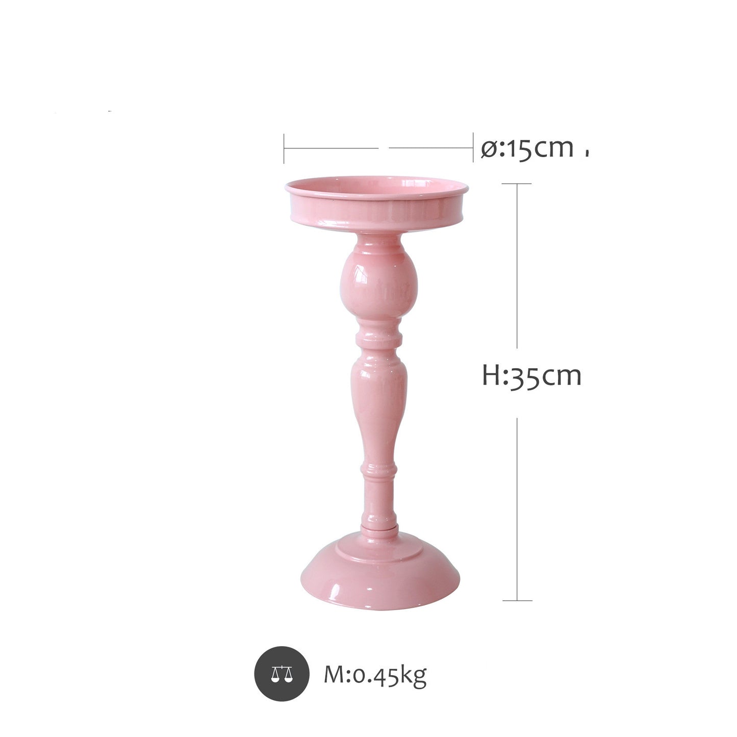 1 Piece High Cake Stands