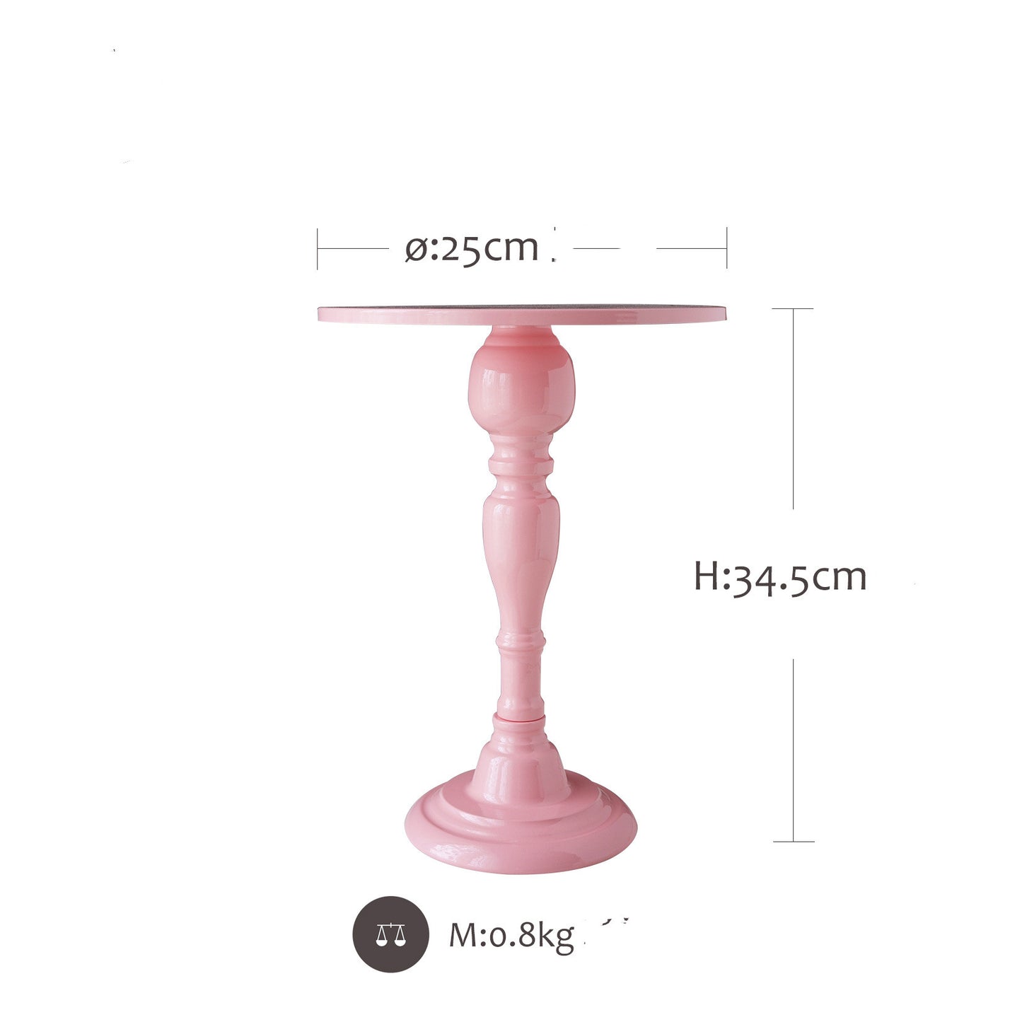 1 Piece High Cake Stands