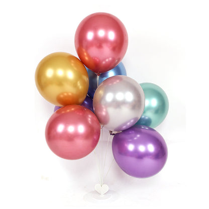 50ct Chrome Balloons Thick Latex