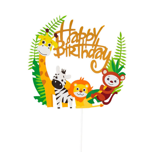 Party Decoration Animal Balloon Happy Birthday Boy Party