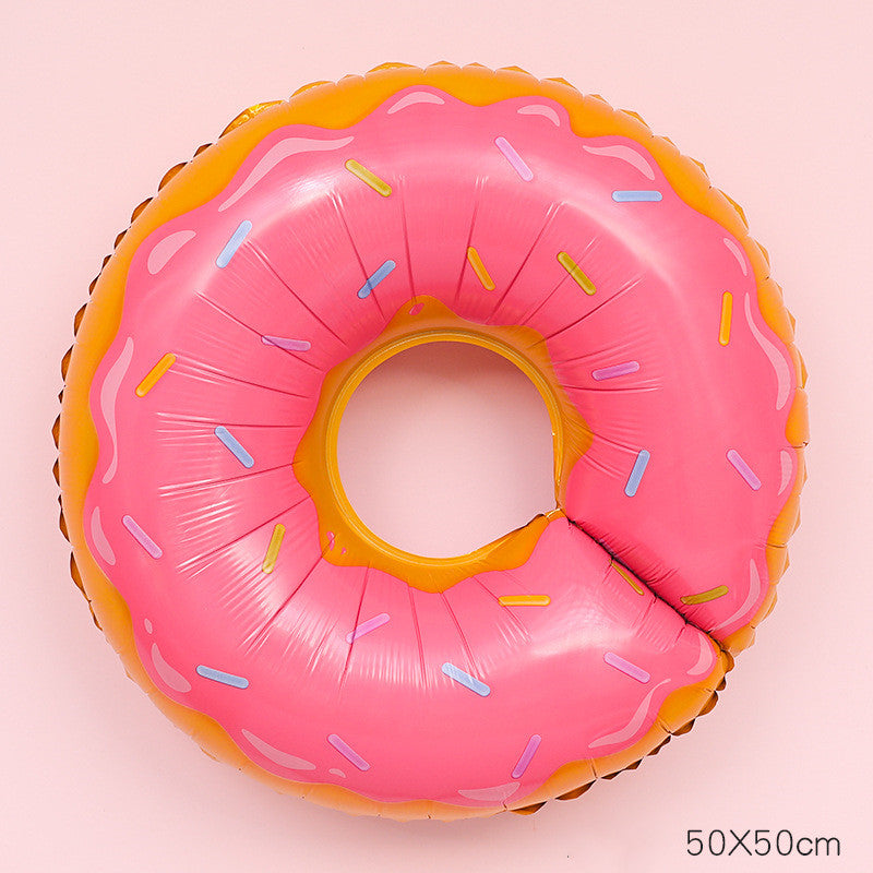 Party Decoration Donut Fruit Ice Cream Balloon