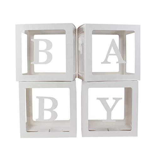 Birthday Party Letter Gift Box Transparent Balloon Box