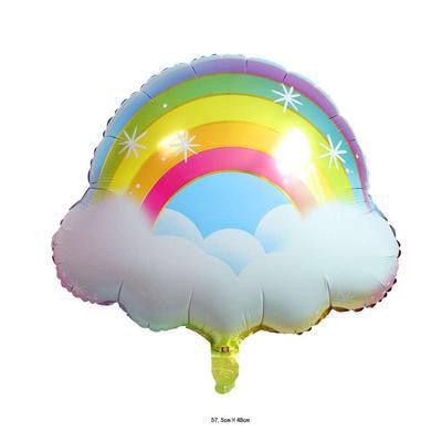 White Cloud Balloon Birthday Decoration