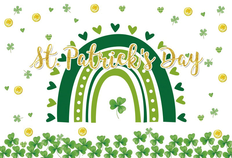 Irish National Day Party Background Banner