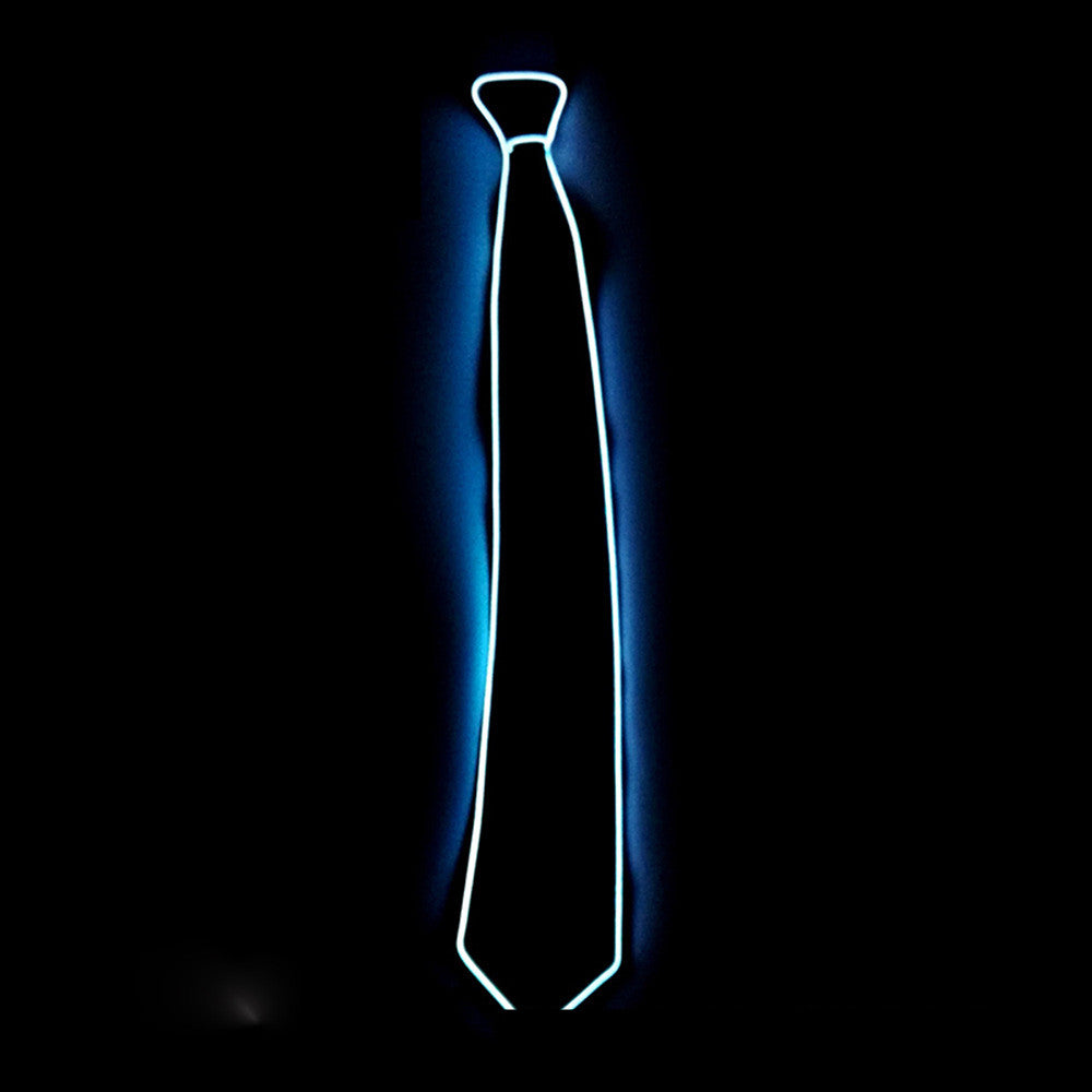 Neon LED Luminous Bow Tie & Tie