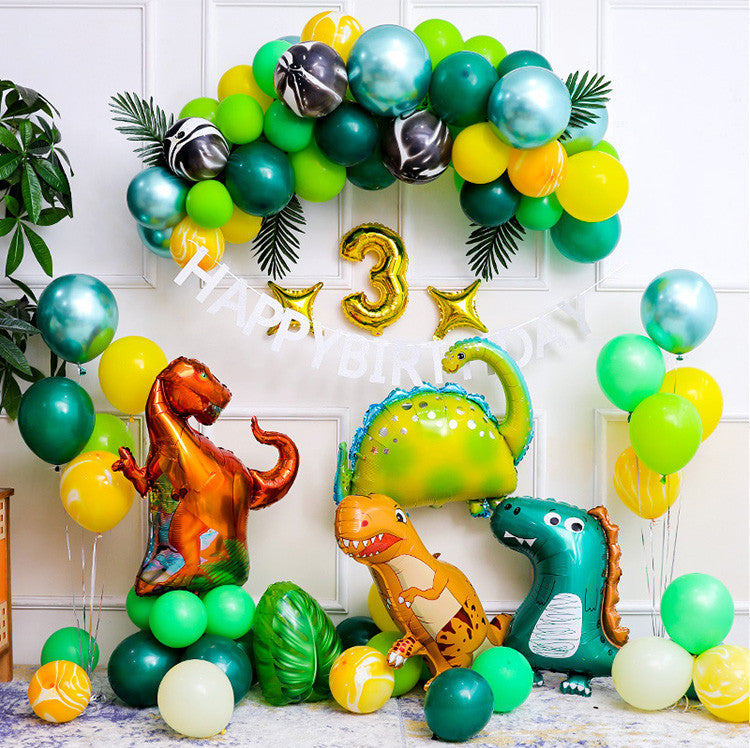 Animal Happy Birthday Party Background Wall