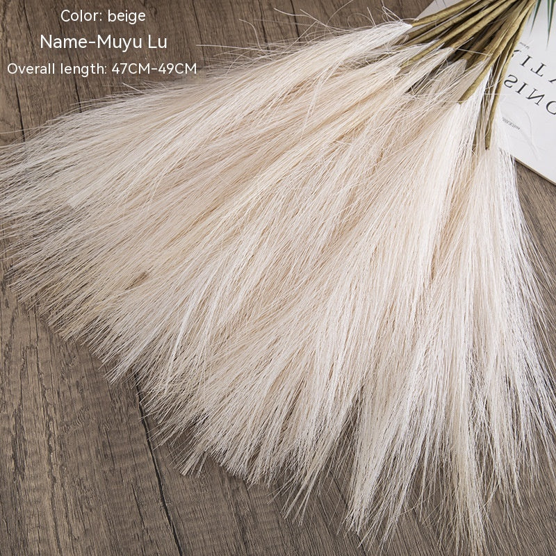 Artificial Flower Muyu Reed PAMPAS INS Style Factory