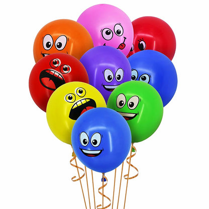 100ct Emoji Balloons