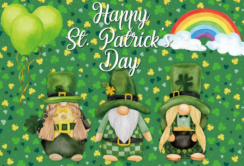 Irish National Day Party Background Banner