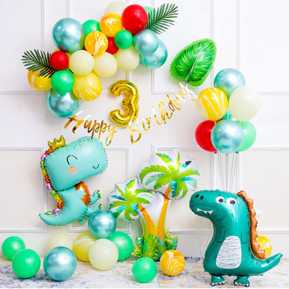 Animal Happy Birthday Party Background Wall