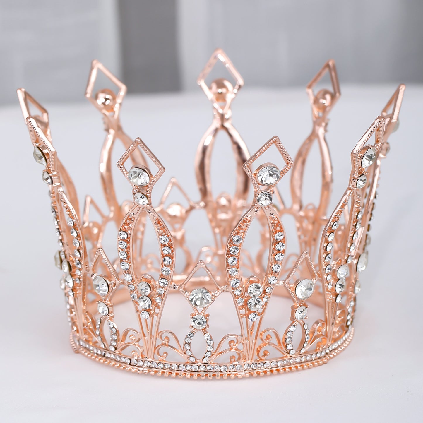 Golden Silver Rose Crown