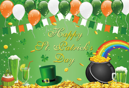 Irish National Day Party Background Banner