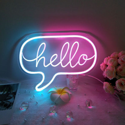 Creative Gifts Home Decoration Cloud Neon Lights