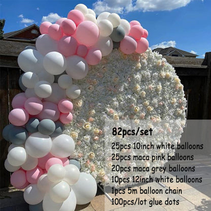 Rose Gold Balloon Arch Garland