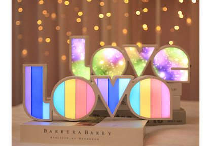 LED LOVE Light Gift Decor