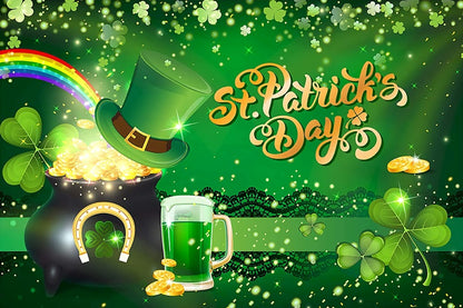 Irish National Day Party Background Banner