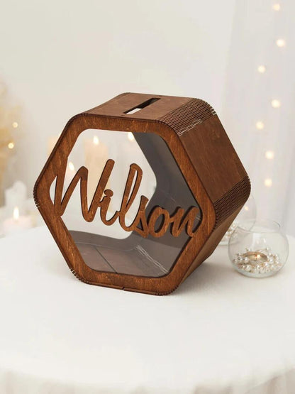 Wedding Card Box Wooden Greeting Envelope