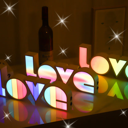 LED LOVE Light Gift Decor