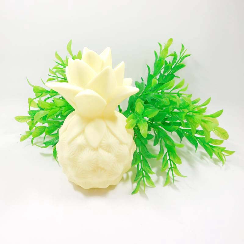 LED Neon Pineapple Soft Silicone Night Light