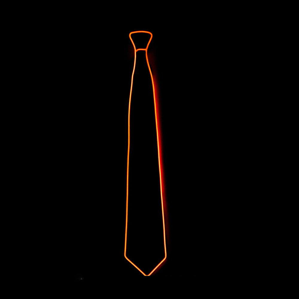 Neon LED Luminous Bow Tie & Tie