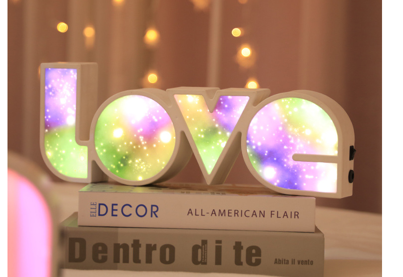 LED LOVE Light Gift Decor