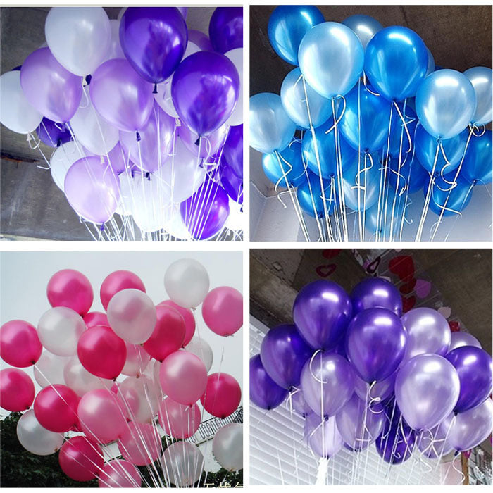 10-Inch Round Wedding Balloon 100 Count