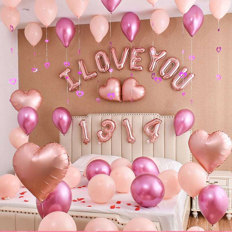 Romantic Bedroom Balloons