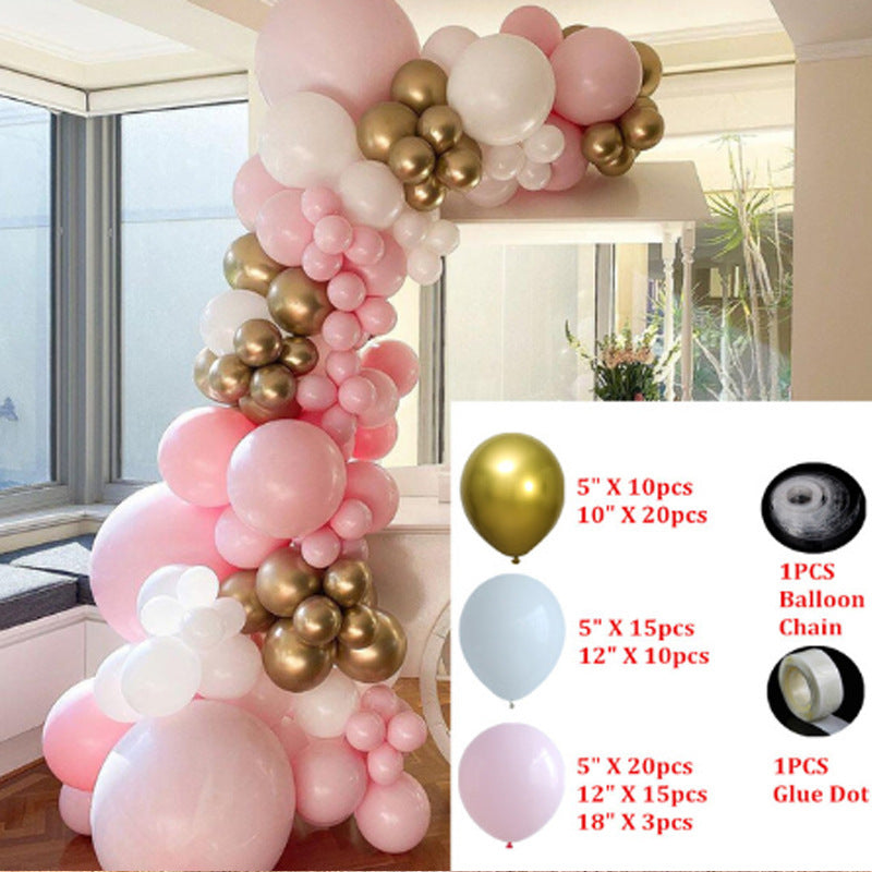 Rose Gold Balloon Arch Garland