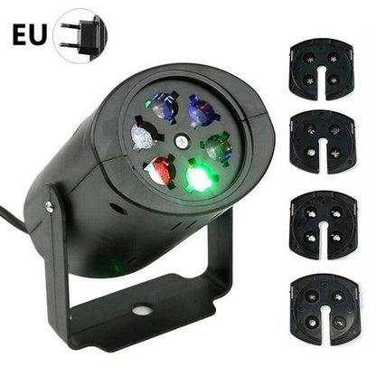 4 kinds of graphic flash laser stage lights