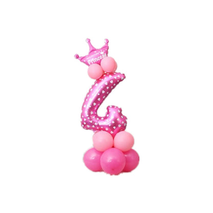 Birthday Party Aluminum Balloon