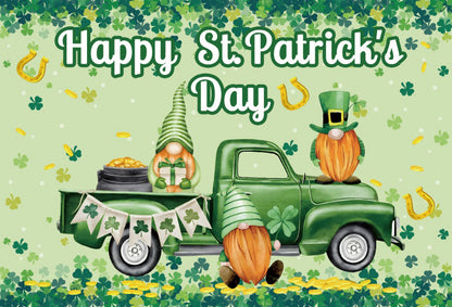 Irish National Day Party Background Banner