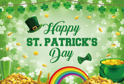 Irish National Day Party Background Banner