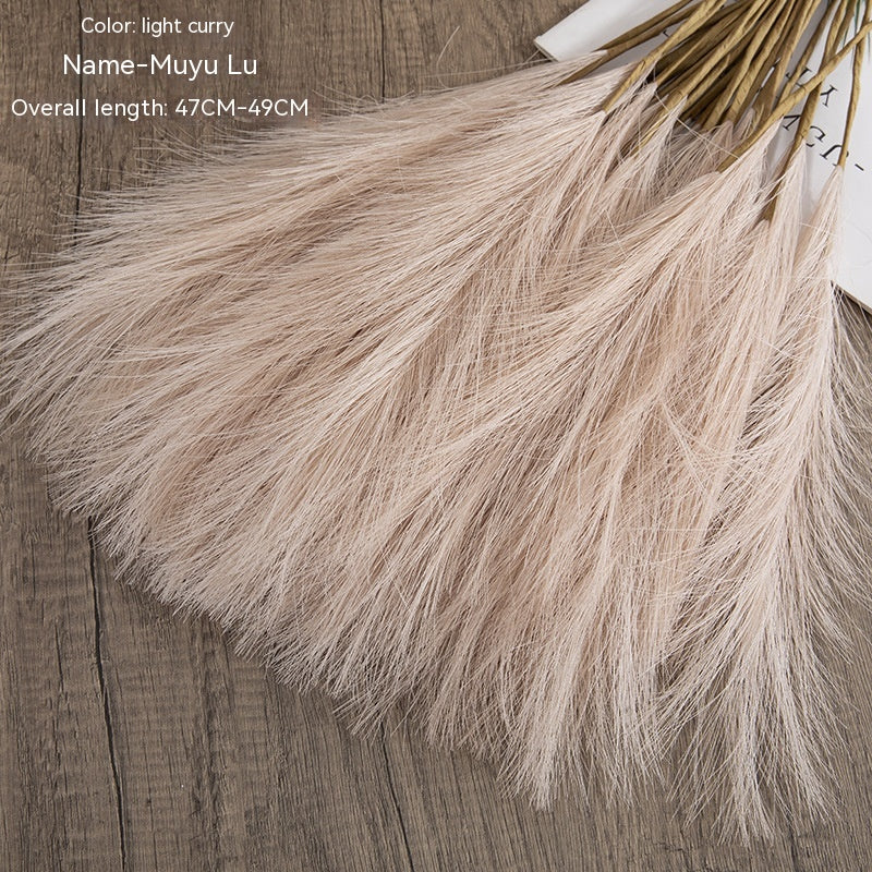 Artificial Flower Muyu Reed PAMPAS INS Style Factory