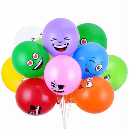 100ct Emoji Balloons