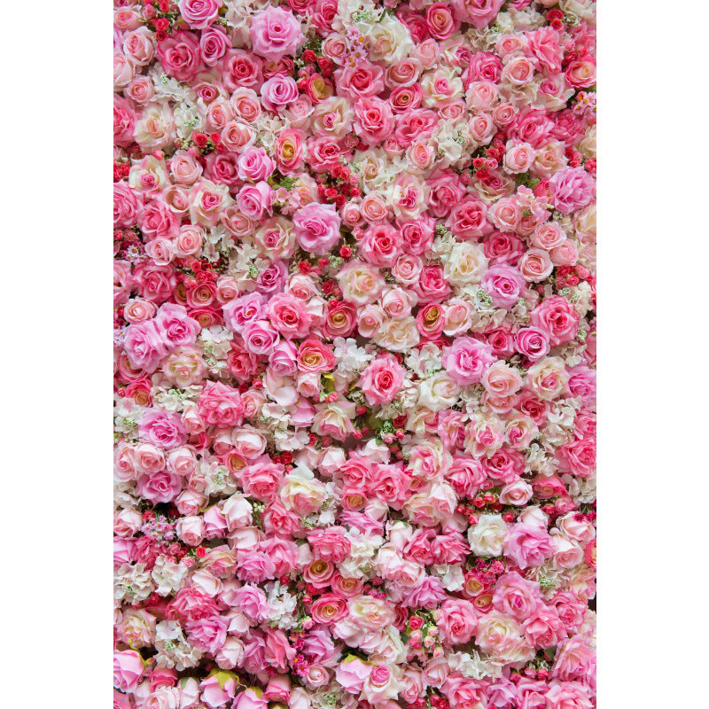 Flower Wall Romantic Wedding Background Props