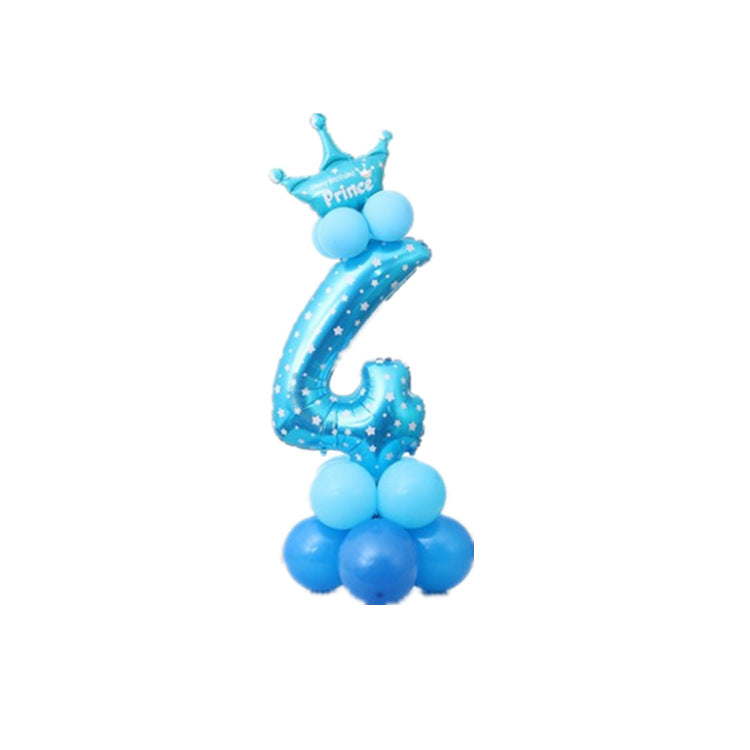 Birthday Party Aluminum Balloon