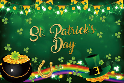 Irish National Day Party Background Banner