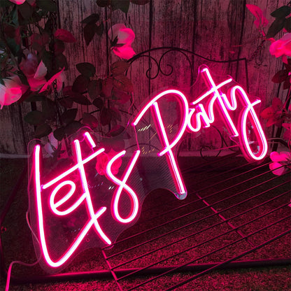 Neon Lettering Decorative Lights Wedding Creative