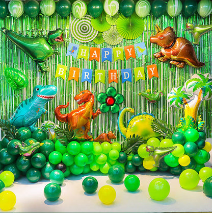 Animal Happy Birthday Party Background Wall