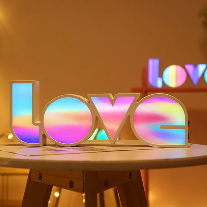 LED LOVE Light Gift Decor