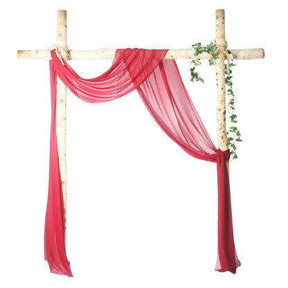 Wedding and Birthday Chiffon Hanging Cloth